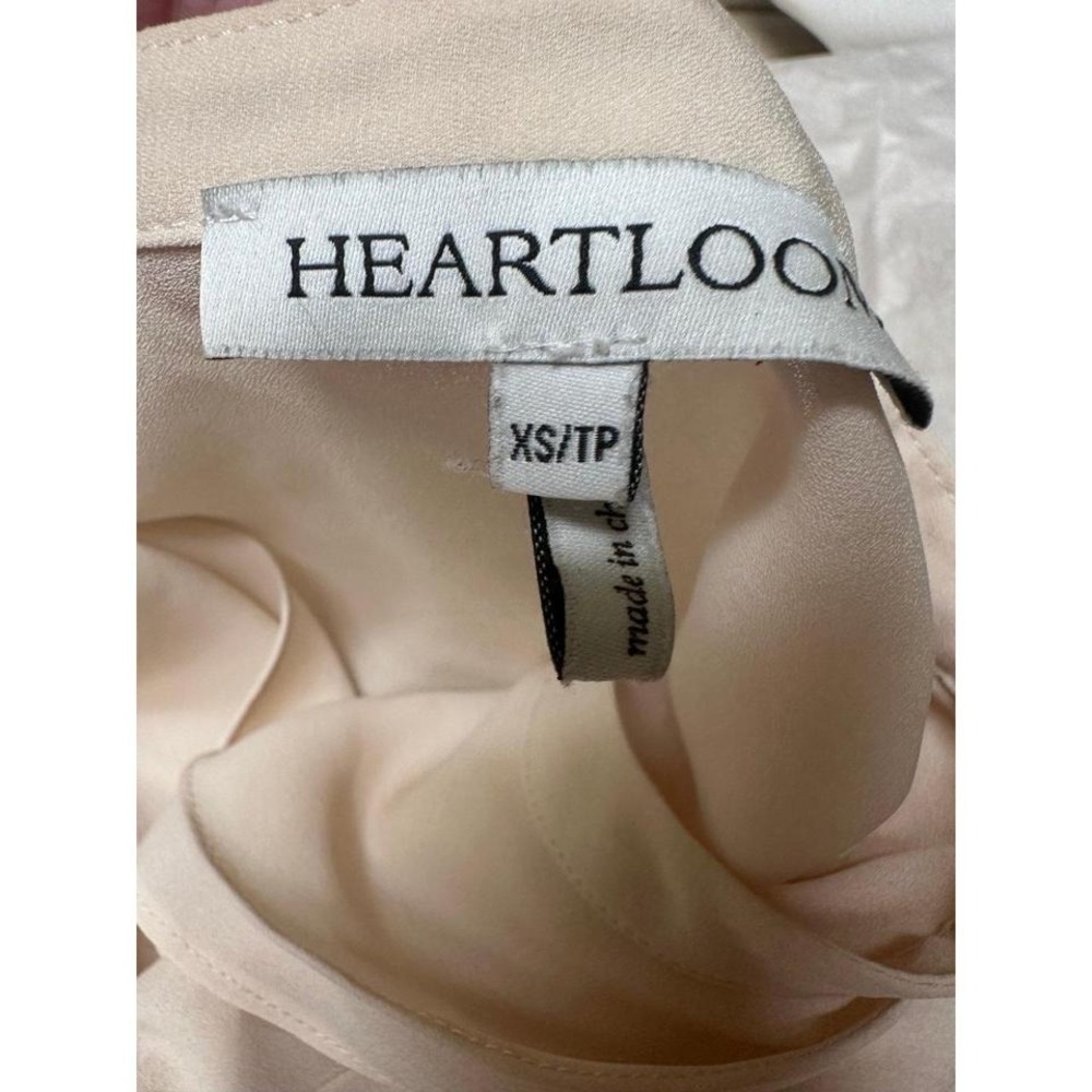 Heartloom Blush Color Long Sleeve Blouse, Size XS - Picture 6 of 6